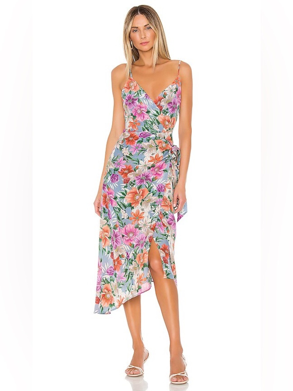 NWT yumi Kim floral silk blend dress